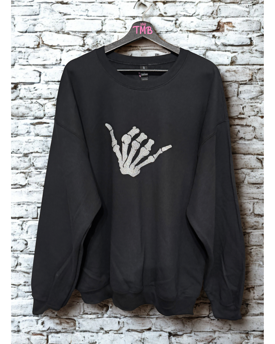 Shaka to the Other Side Skeleton Sweatshirt