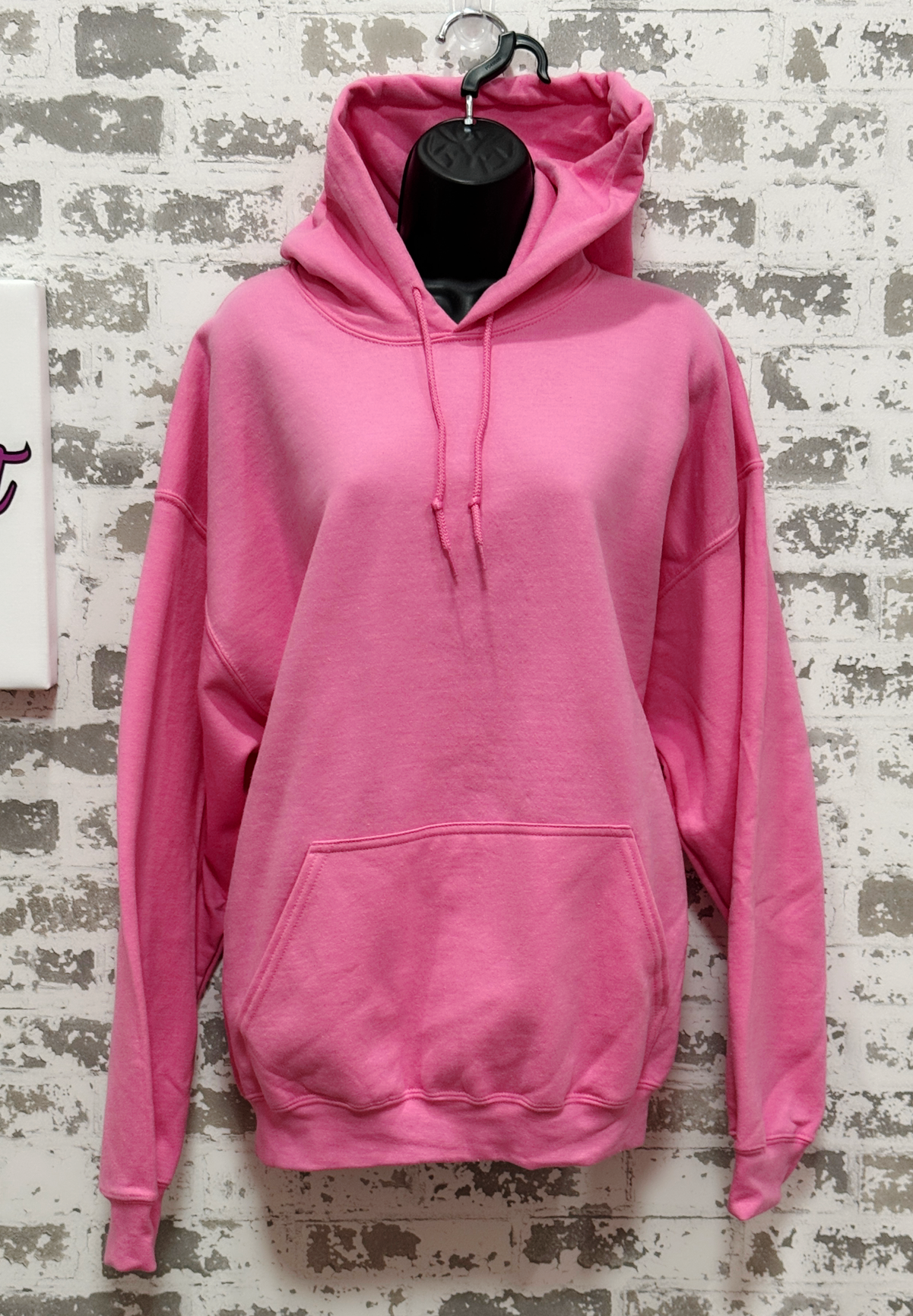 Endless Love Hoodie – Pink Pullover with “Love Never Ends” & Glitter Infinity Symbol