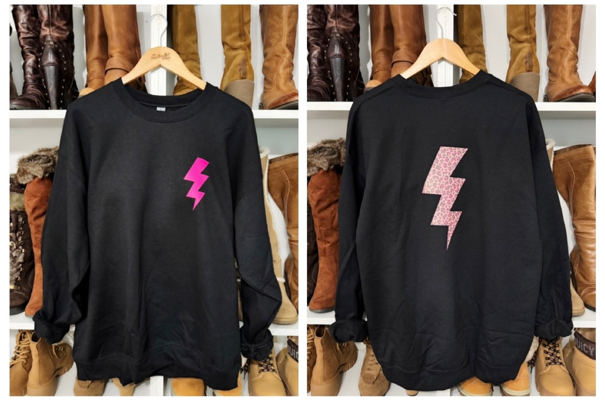 Leopard Lightning Sweatshirt