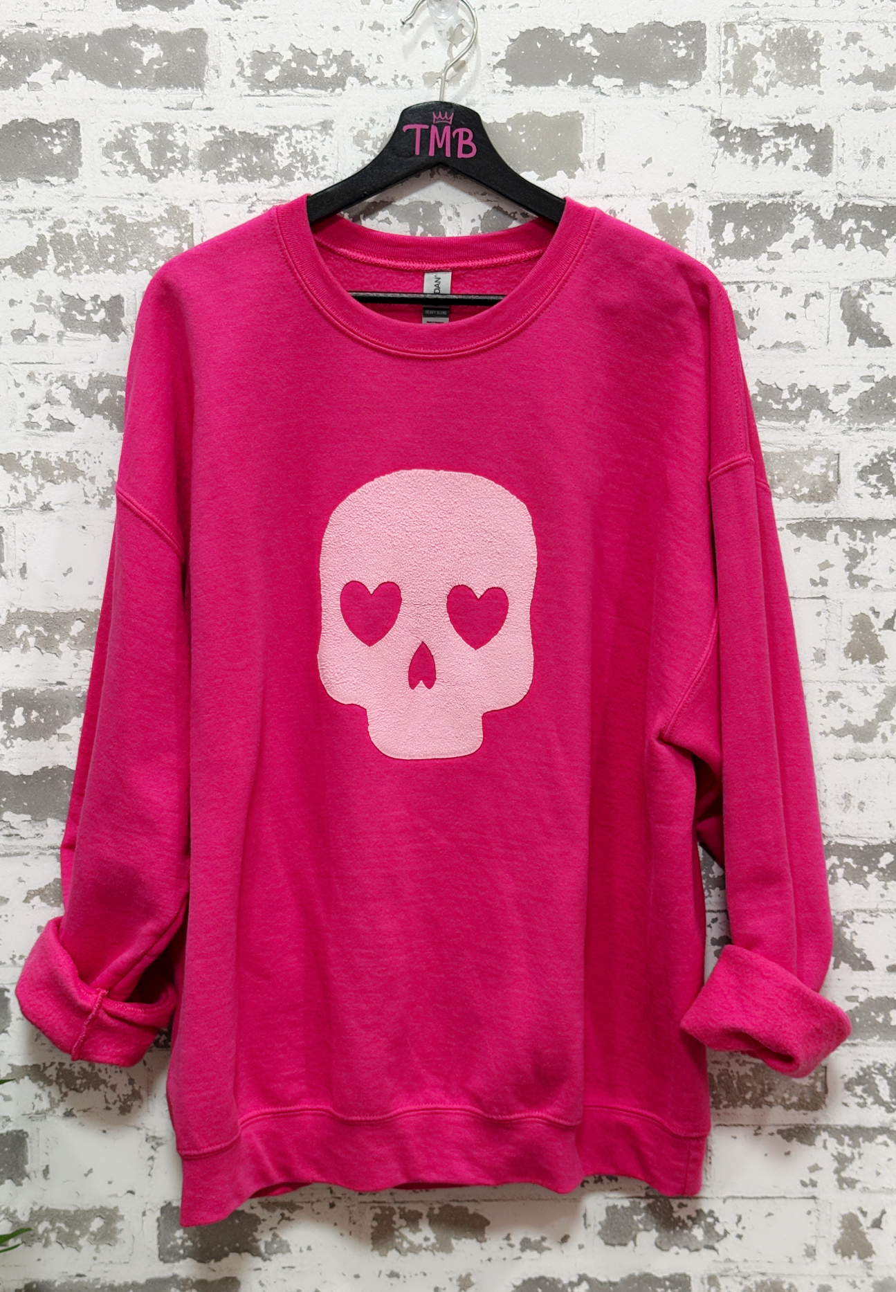 Monochrome Skull Sweatshirt