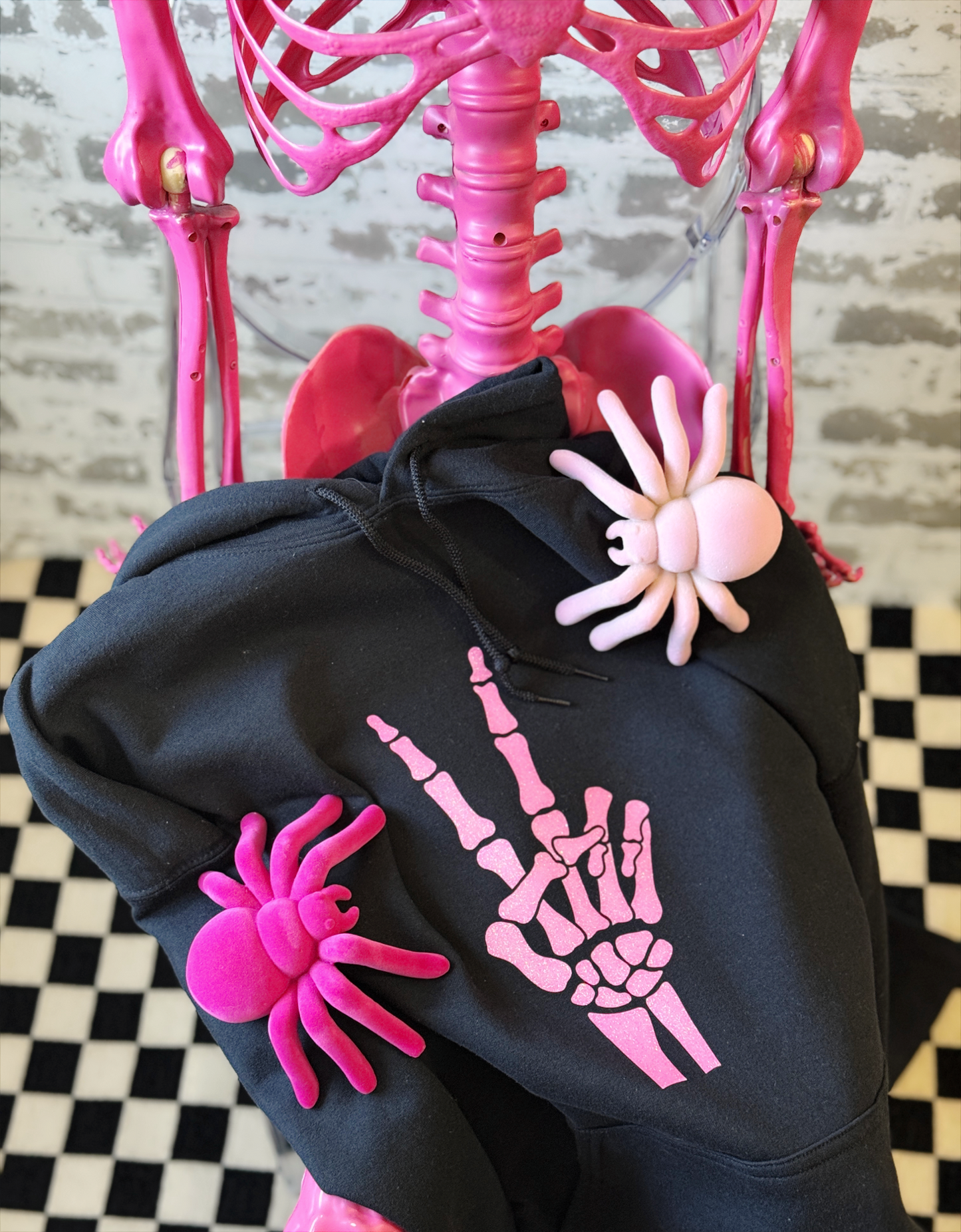 Peace, Love & Bones Hoodie