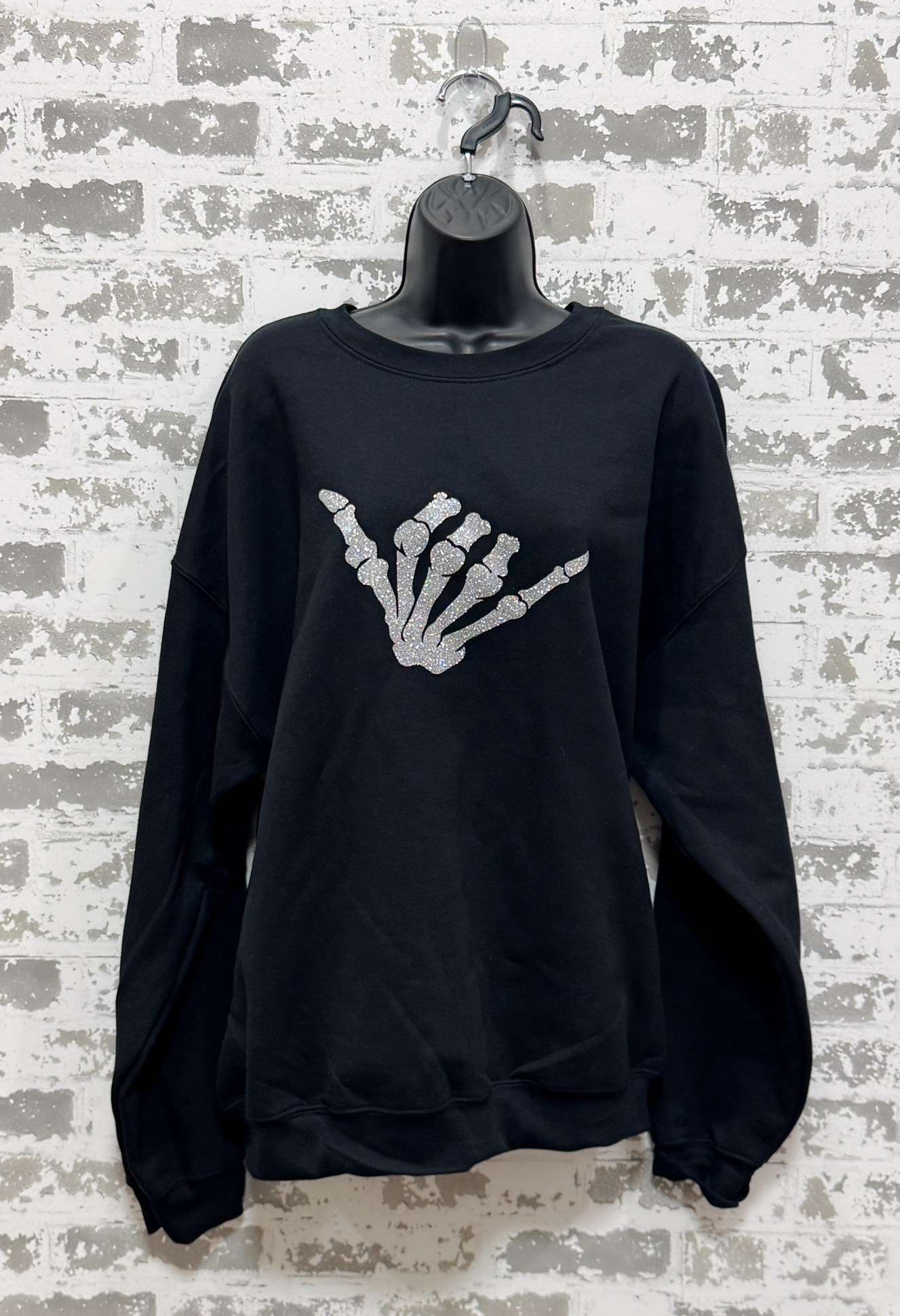 Shaka to the Other Side Skeleton Sweatshirt