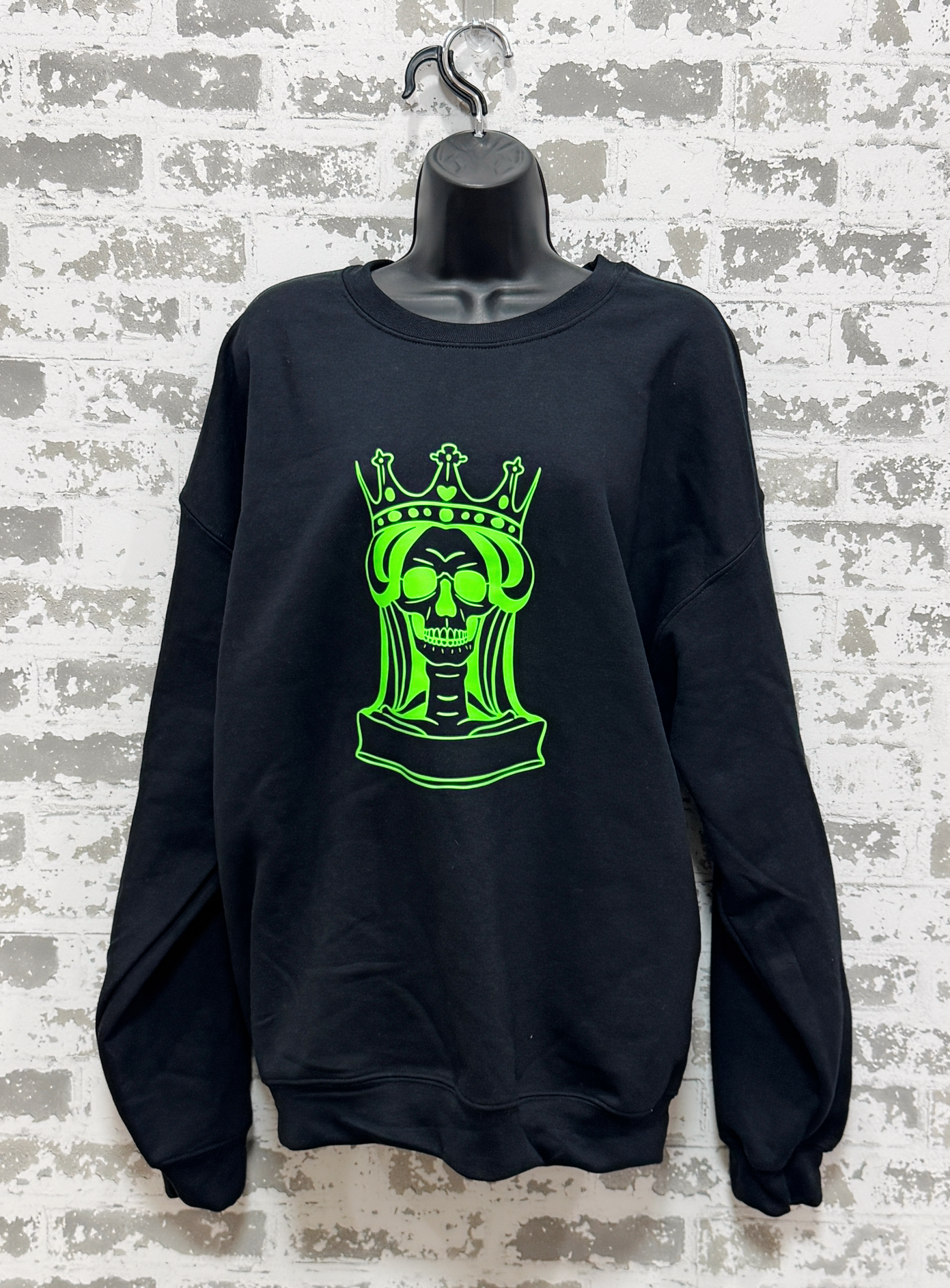 Glow Queen Skeleton Sweatshirt