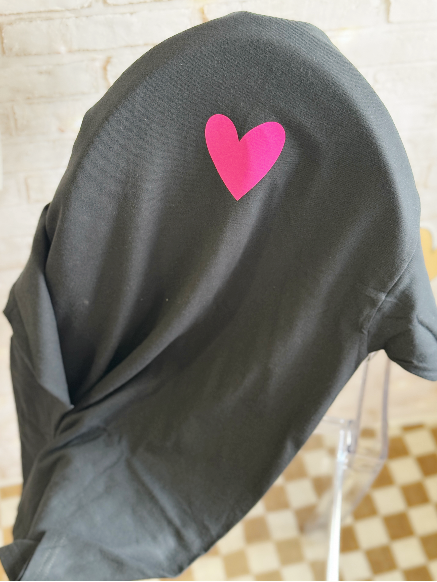 Live With Love Black T-Shirt – Peace Over Power Collection