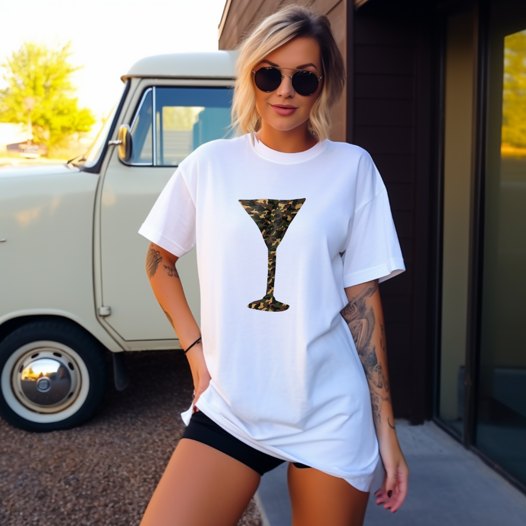 Camo Cocktails T-Shirt
