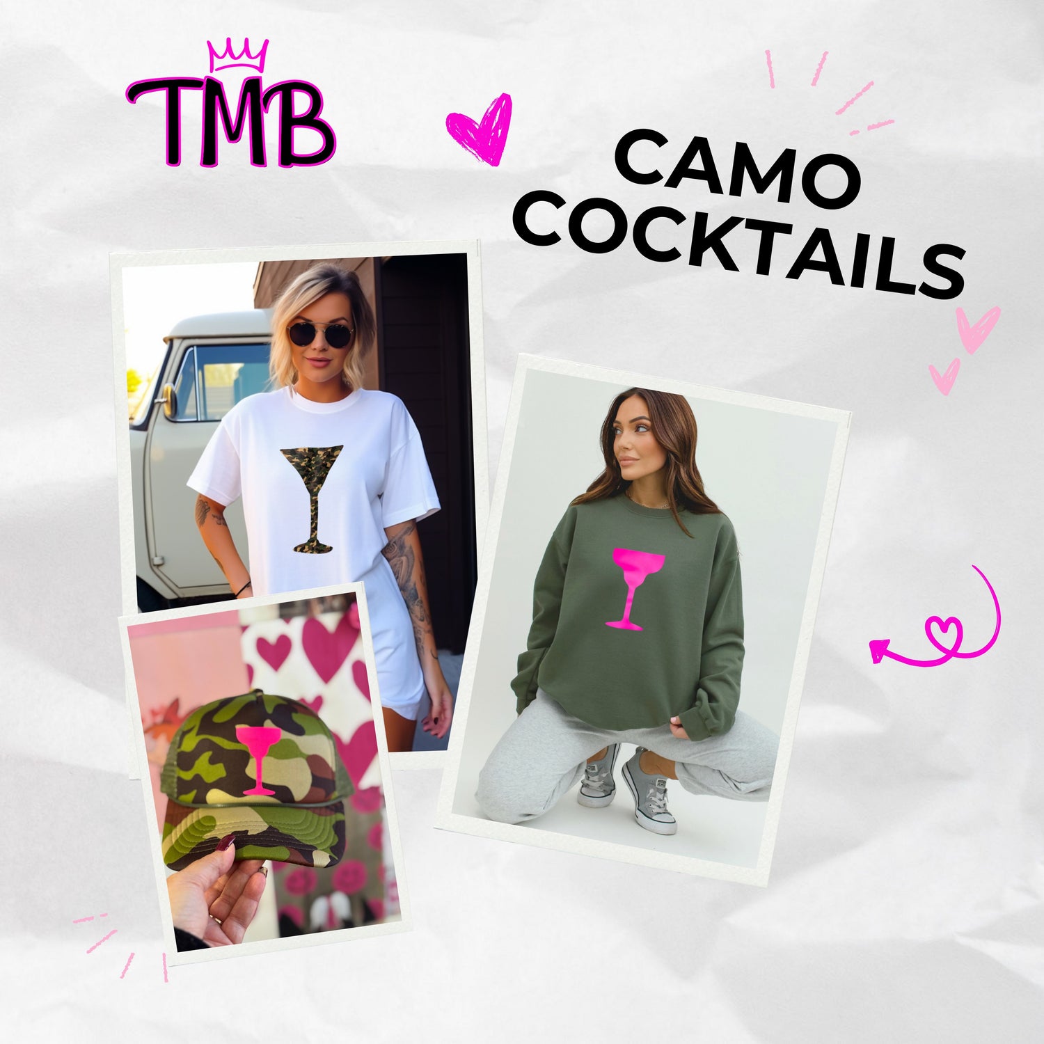 Camo Cocktails Collection