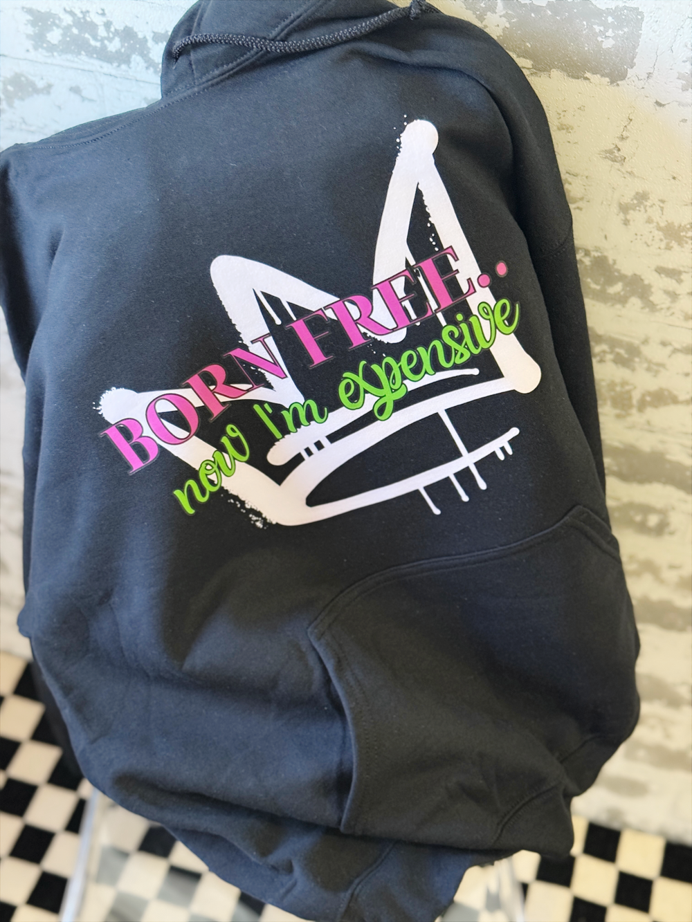 Born Free Graffiti Hoodie
