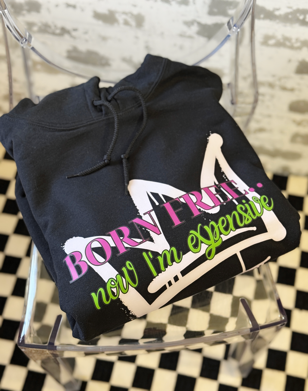 Born Free Graffiti Hoodie