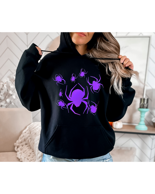 Creepin' It Real Spider Hoodie – Haunt Couture | The Maximalist Boutique