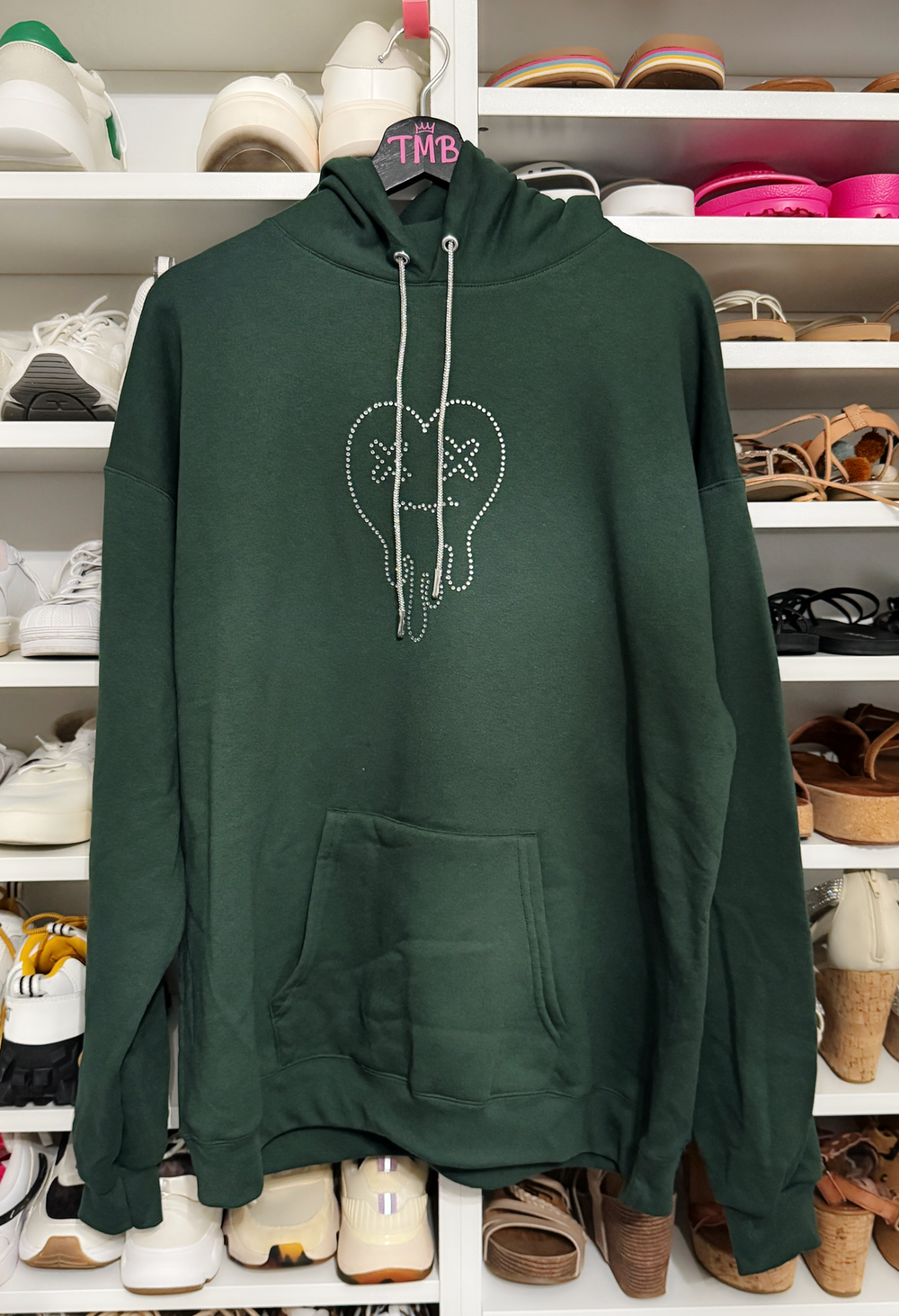 Emerald Glow Hoodie