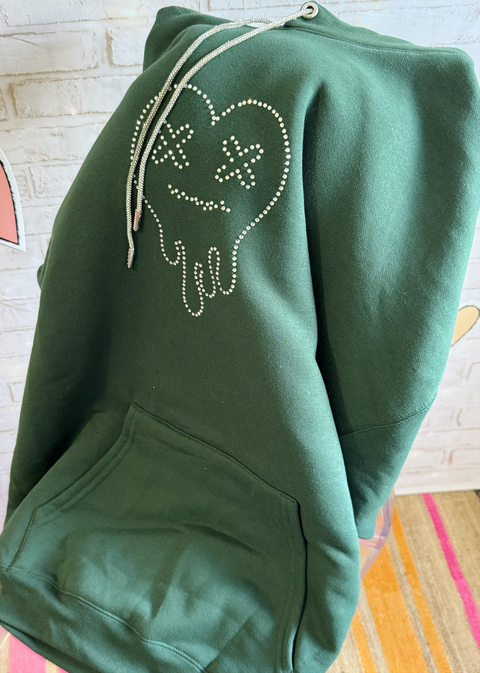 Emerald Glow Hoodie