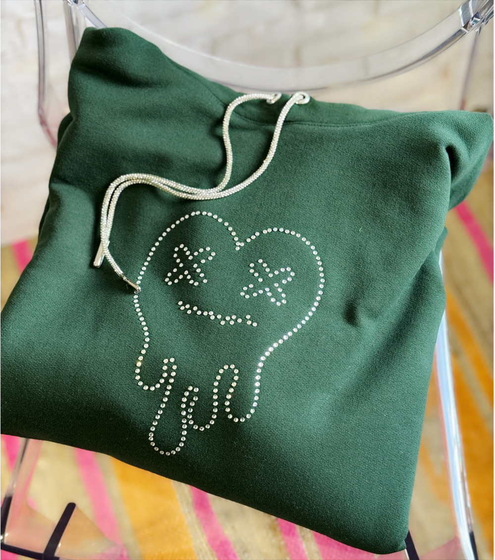 Emerald Glow Hoodie