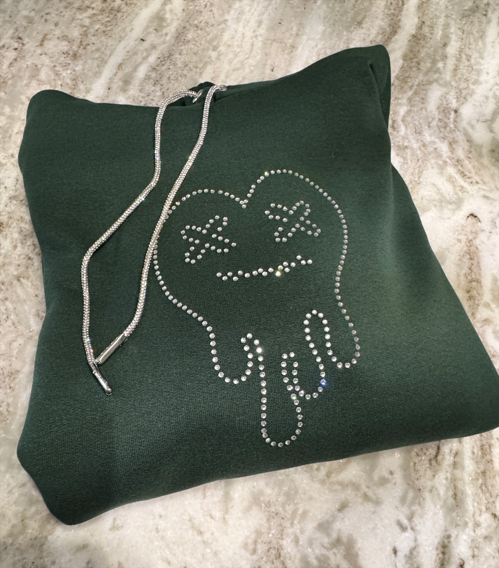 Emerald Glow Hoodie