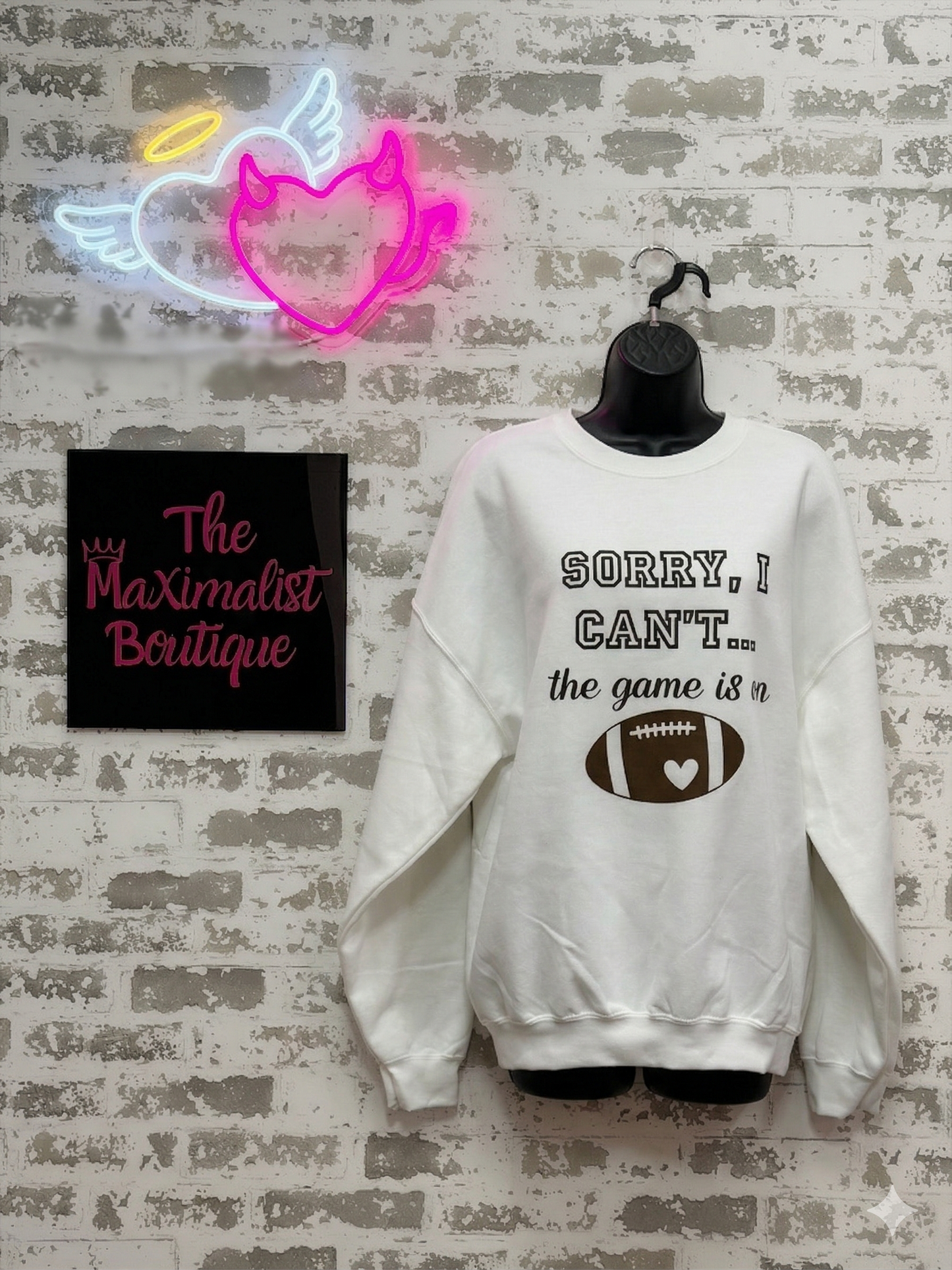 Game Time Excuse Sweatshirt – Football Gameday Fan Gear