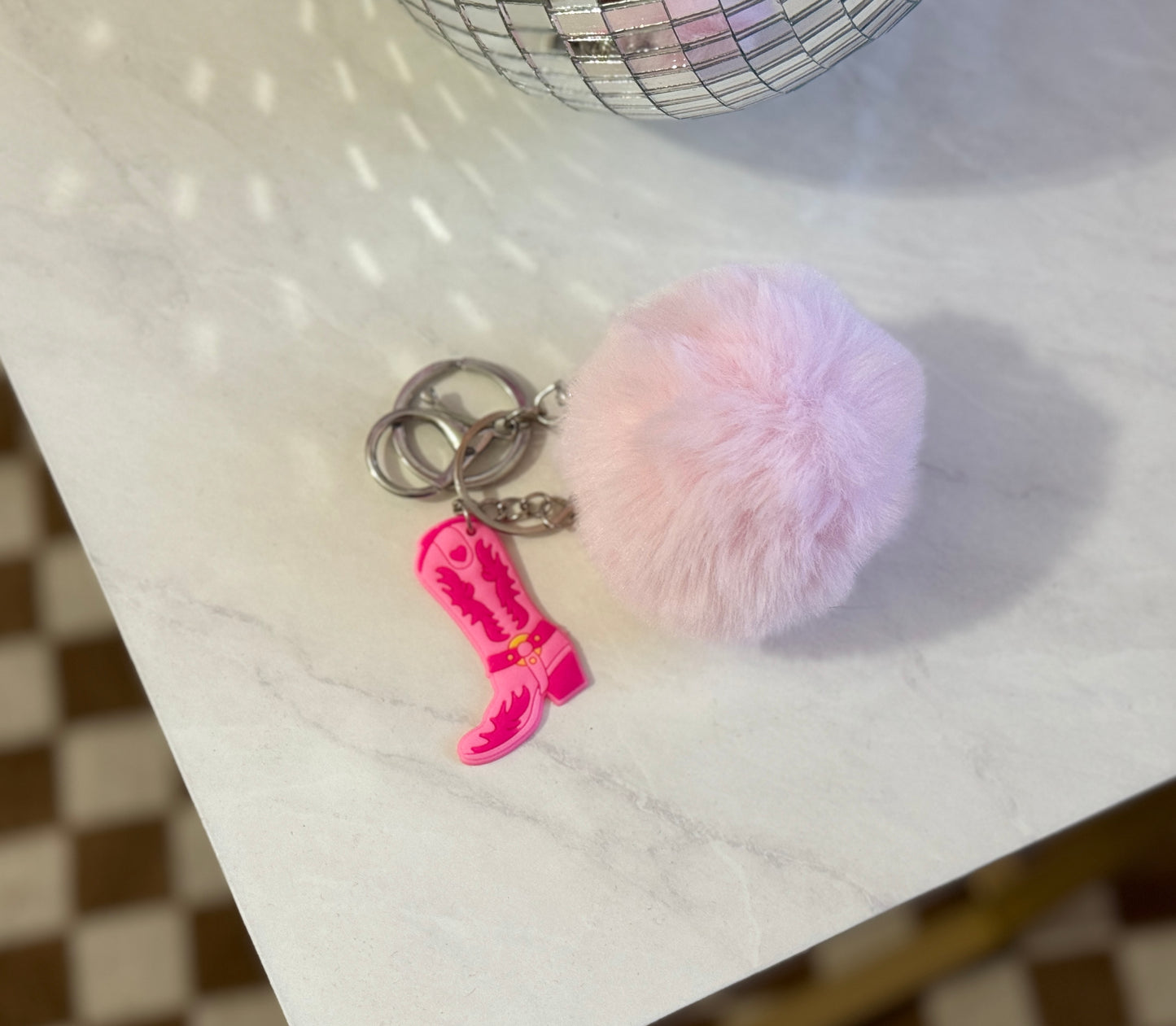 Cowgirl Key Chain