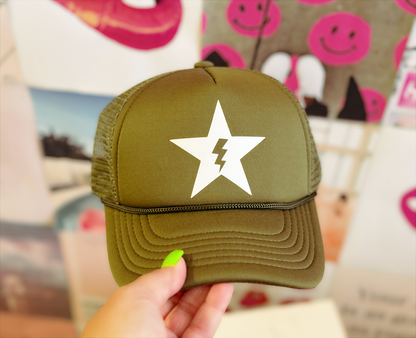 Bolt Star Trucker Hat