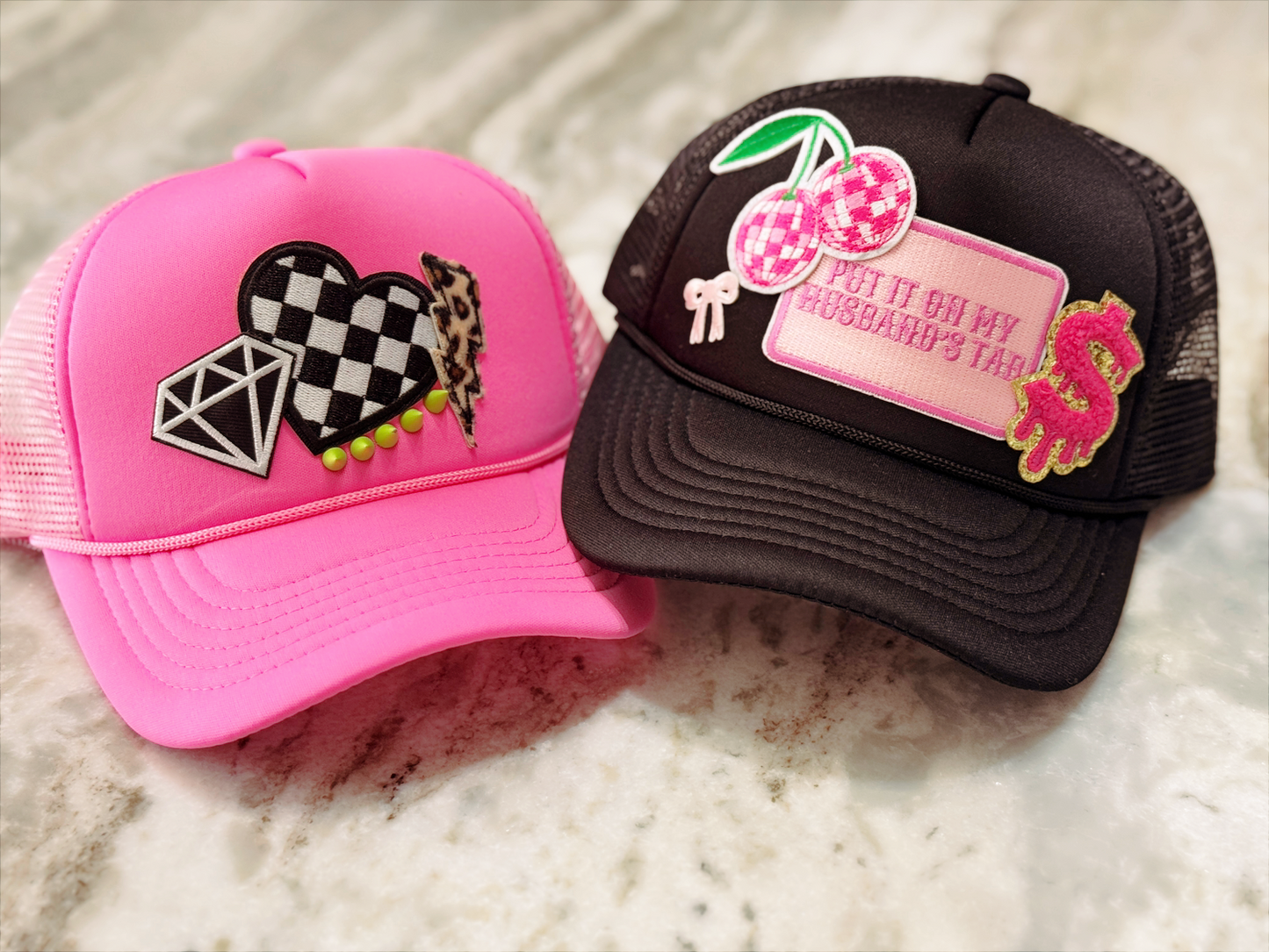 Pink Glam Trucker Hat