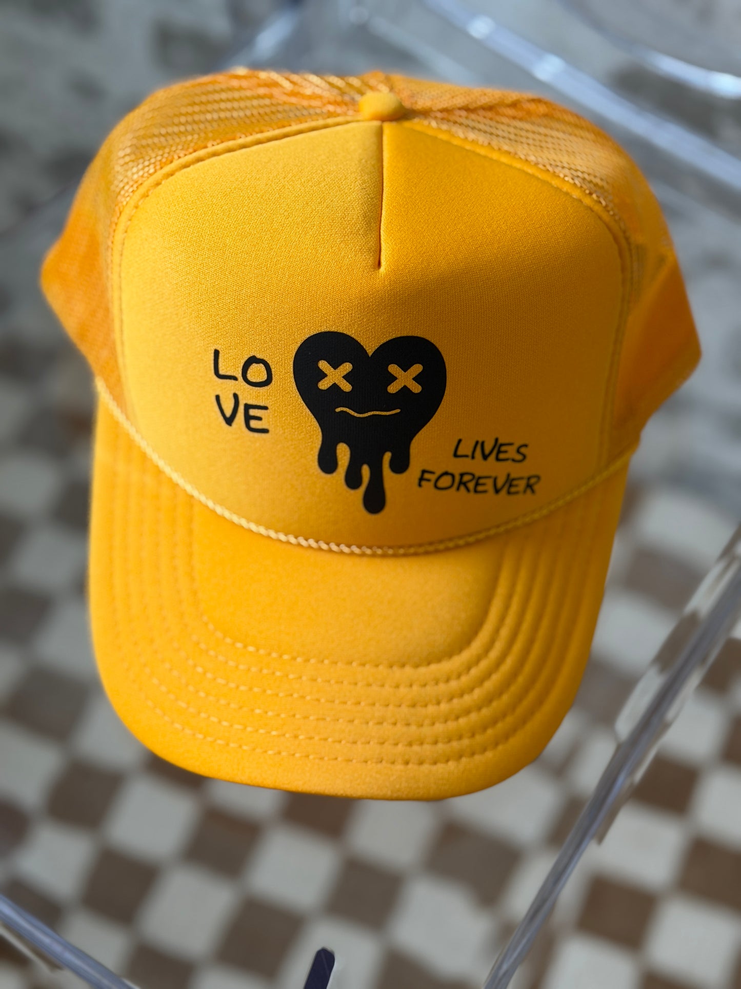 Love Lives Forever Trucker Hat