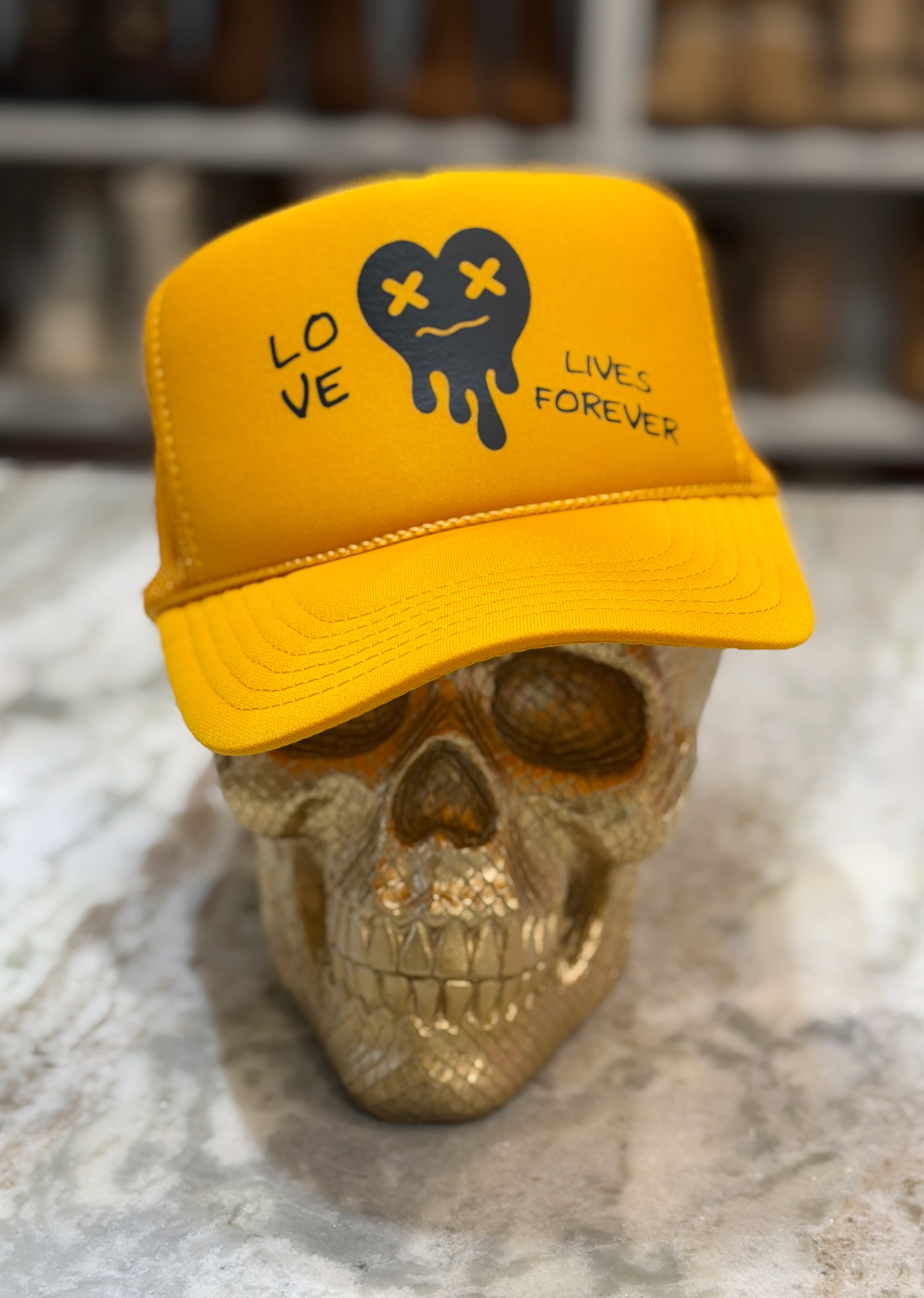 Love Lives Forever Trucker Hat