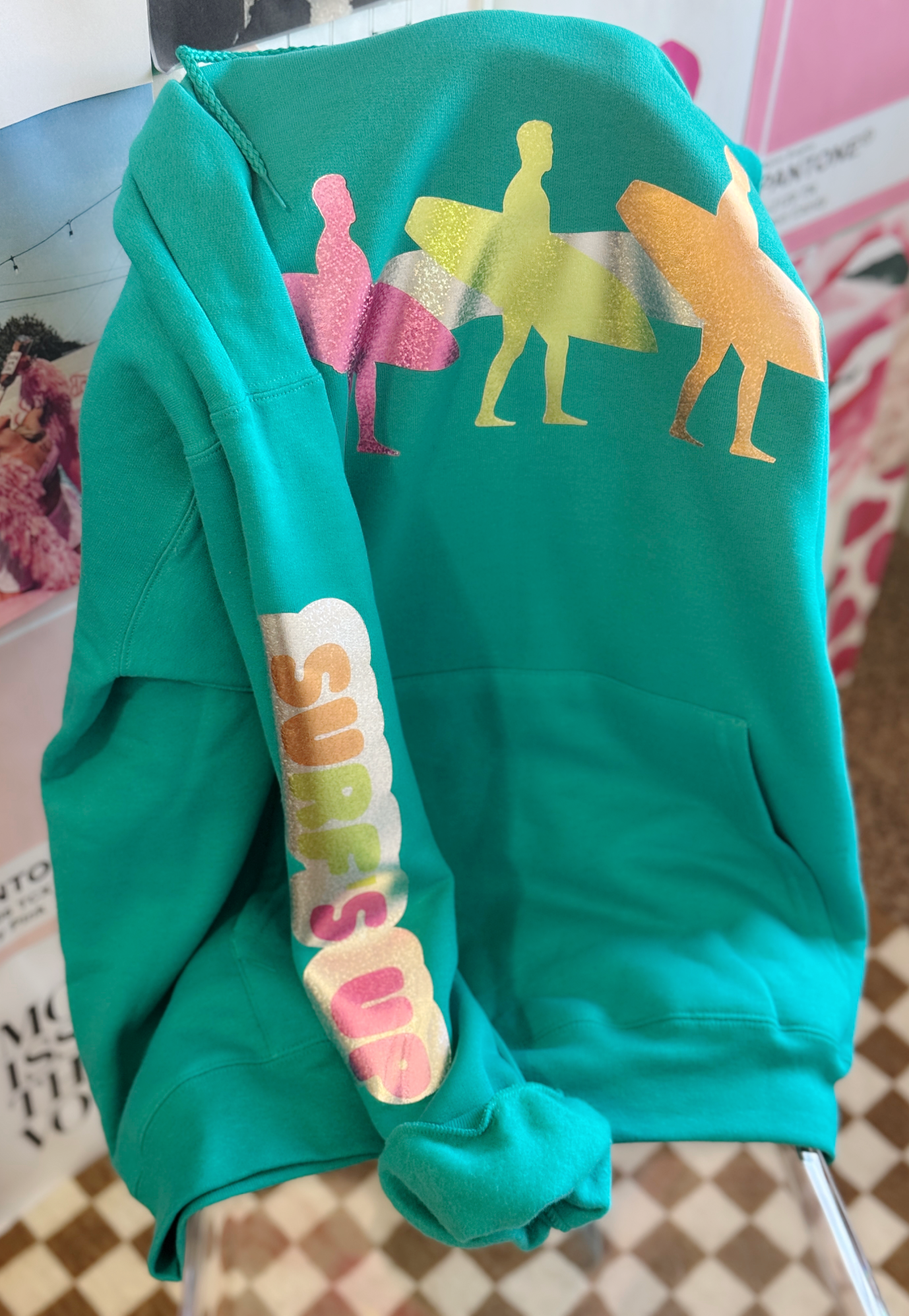 Neon Waves Hoodie