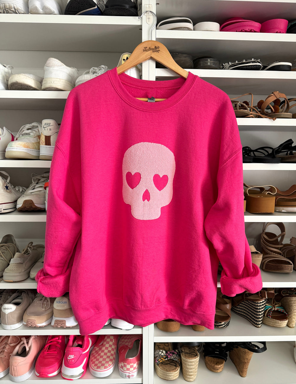 Monochrome Skull Sweatshirt