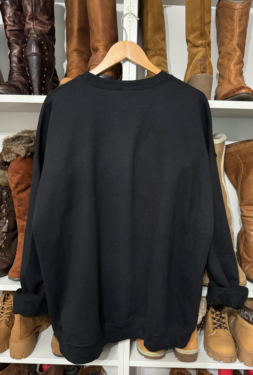 Glitter Boots Sweatshirt