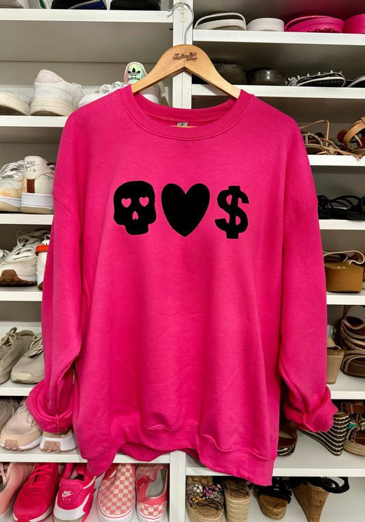Mischief, Love & Money Sweatshirt