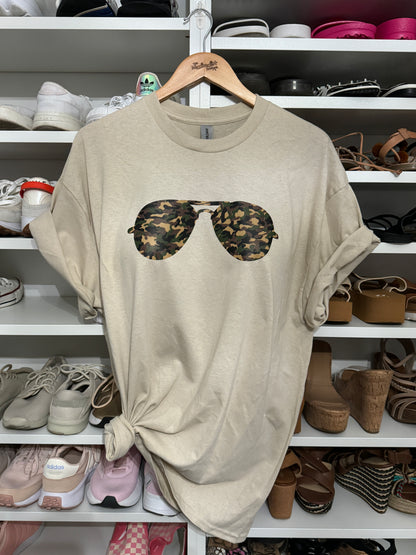 Camo Aviators Tee