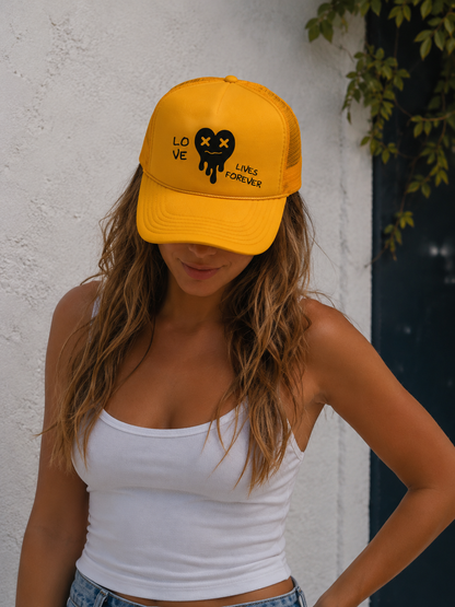 Love Lives Forever Trucker Hat