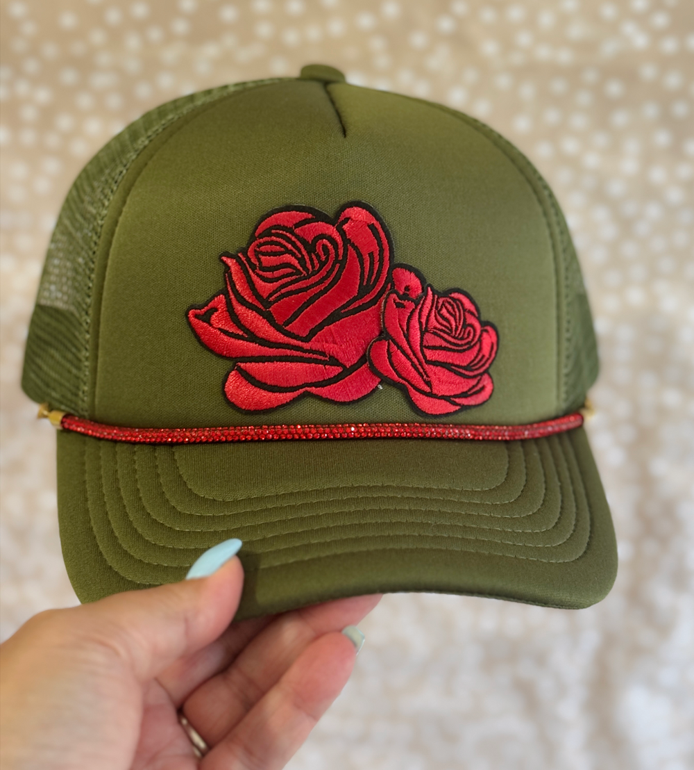 Rosy Rebel Trucker Hat