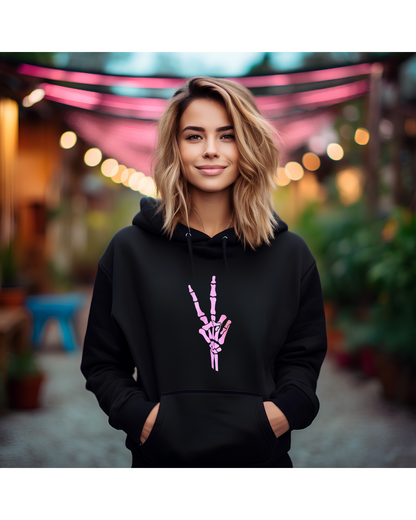 Peace, Love & Bones Hoodie