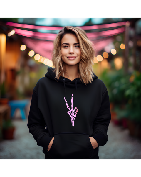 Peace, Love & Bones Hoodie