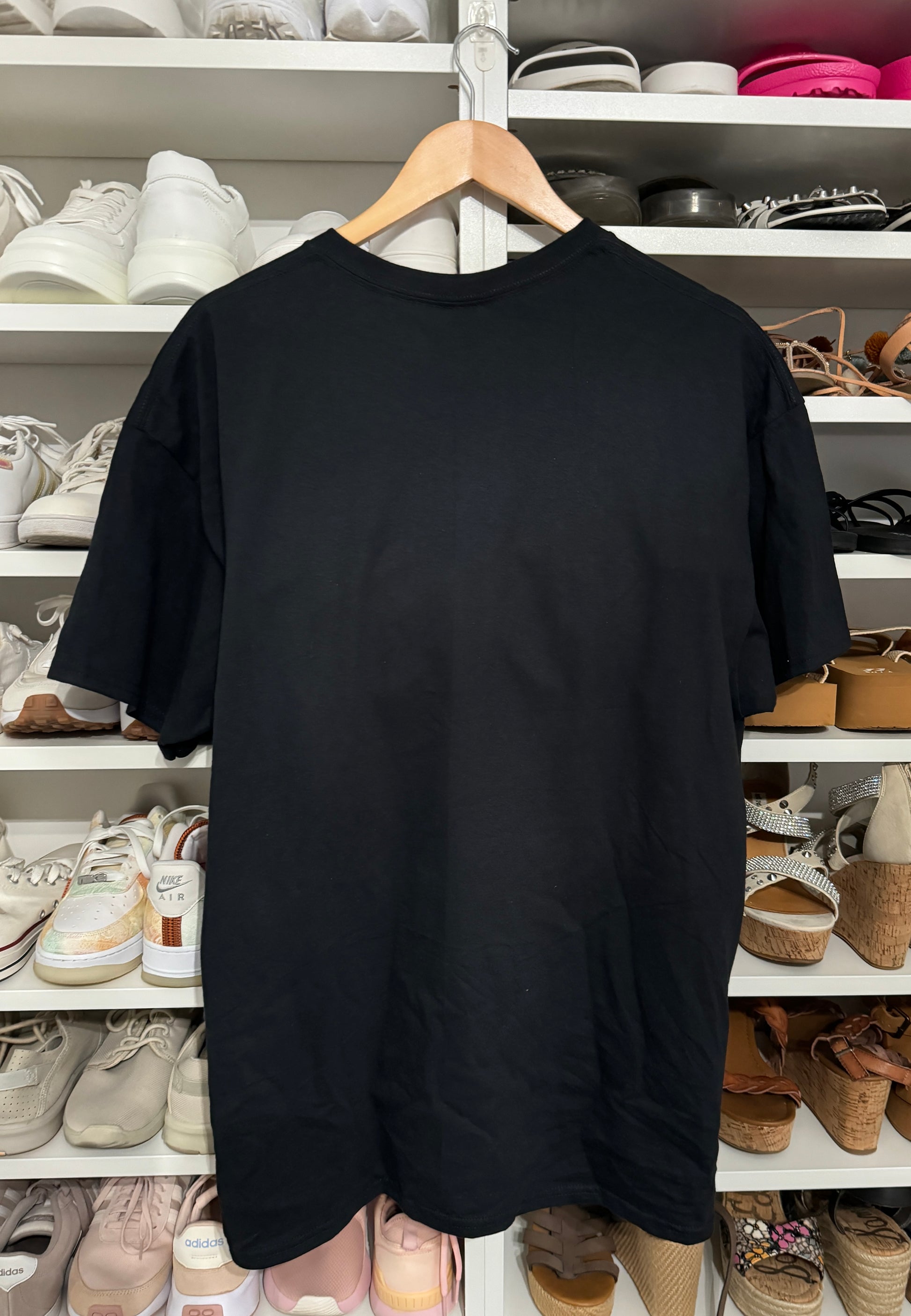 Rebel in Style | Black Checkerboard Skull & Crossbones T-Shirt