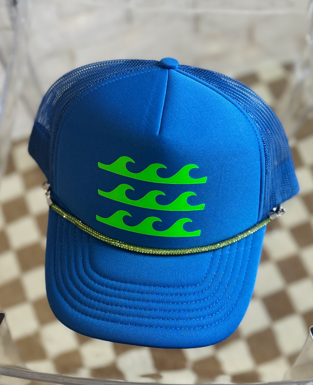 Wave Rider Trucker Hat