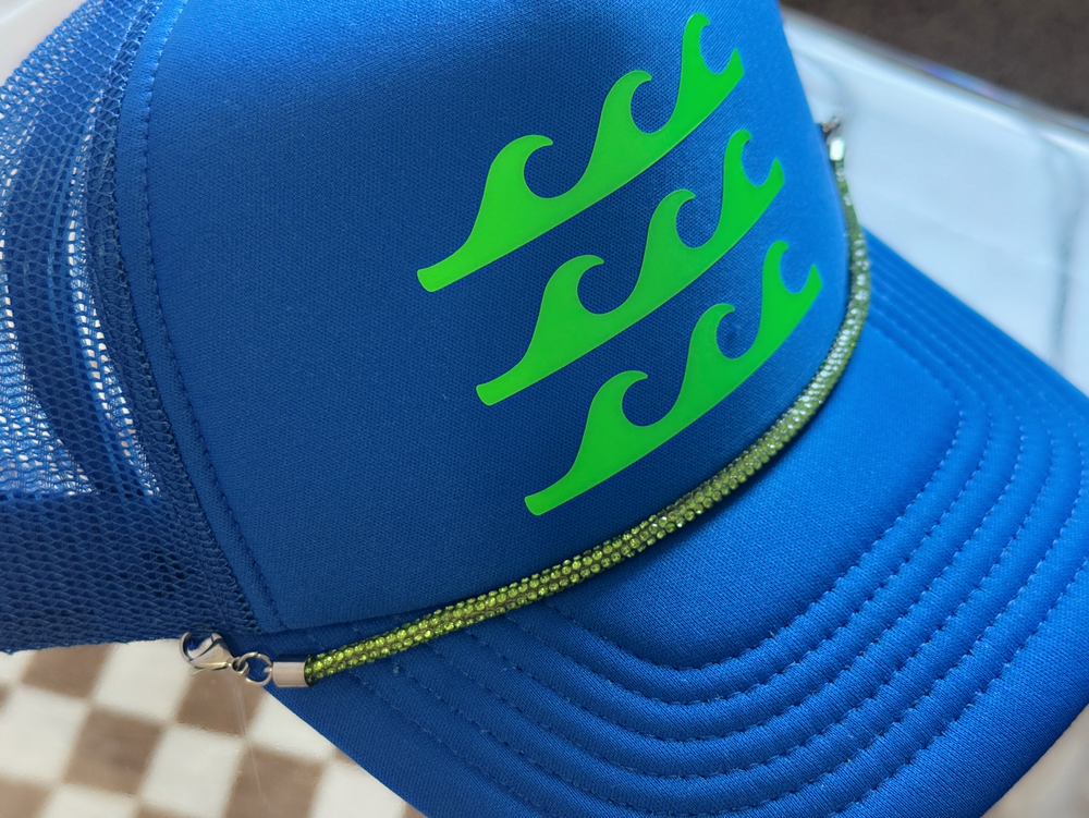 Wave Rider Trucker Hat